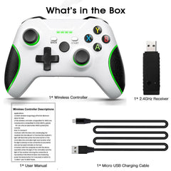 Wireless Controller For Microsoft Xbox One / S / X / E / Windows 7 8 10 PC 2.4G