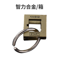Luban Lock Puzzle Toy - High IQ Metal Unlocking Game