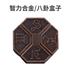 Luban Lock Puzzle Toy - High IQ Metal Unlocking Game