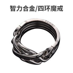 Luban Lock Puzzle Toy - High IQ Metal Unlocking Game