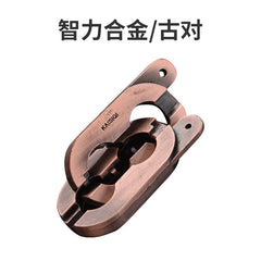 Luban Lock Puzzle Toy - High IQ Metal Unlocking Game