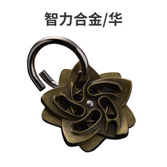 Luban Lock Puzzle Toy - High IQ Metal Unlocking Game